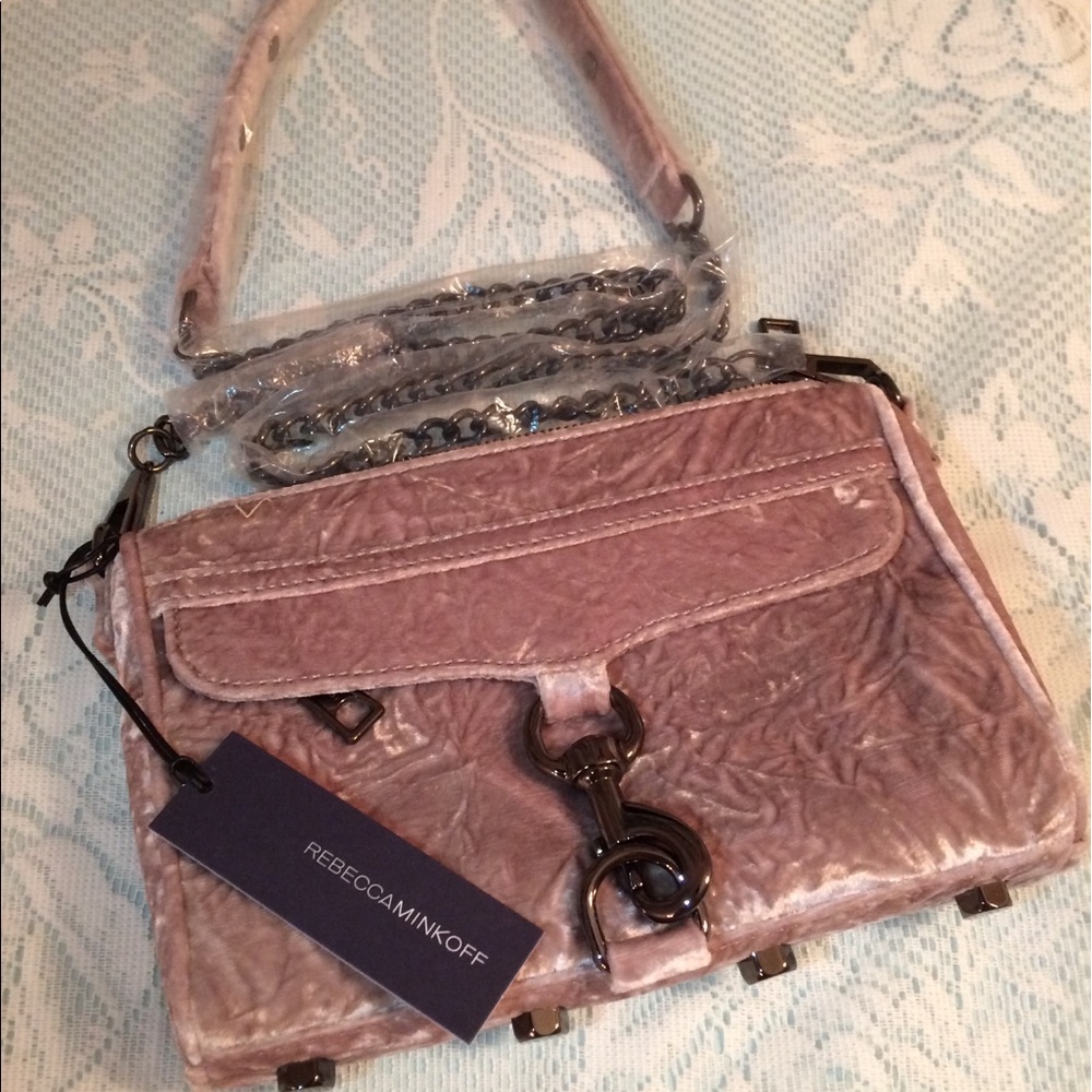 REBECCA MINKOFF velvet mini mac crossbody bag